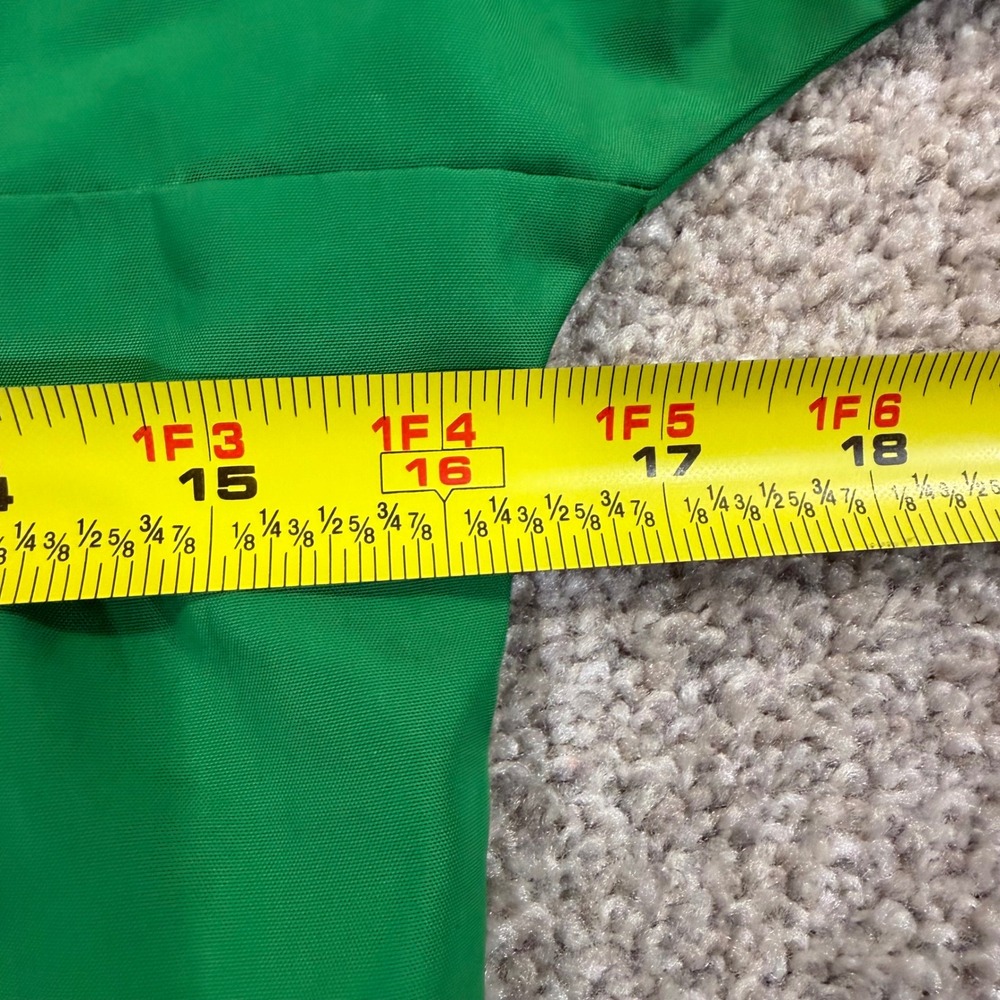 Adidas x LEGO Windbreaker Anorak Boys XS Green Blue WIND.RDY Jacket Quarter Zip - Picture 9 of 10